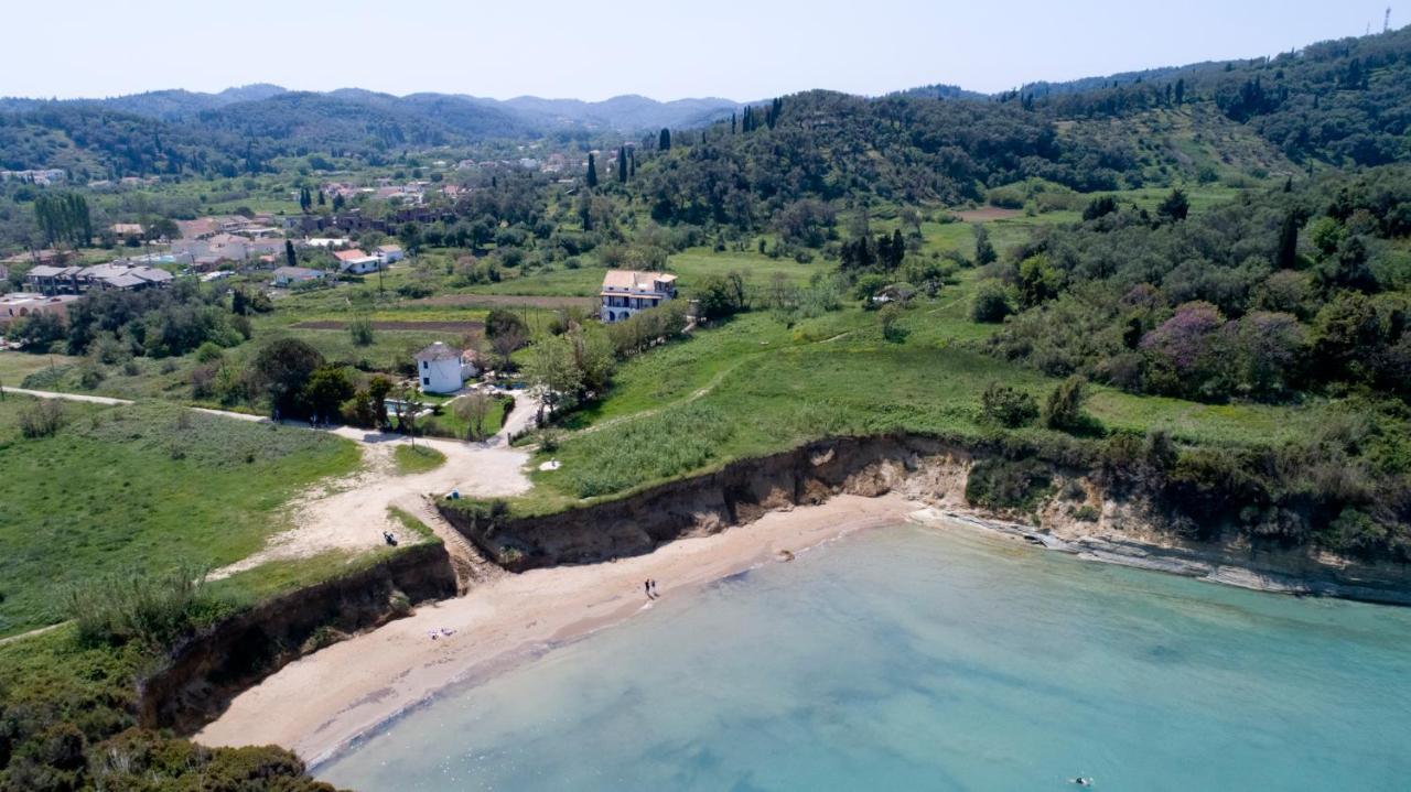 Villa Spyridoula Studios On The Beach Sidárion 외부 사진