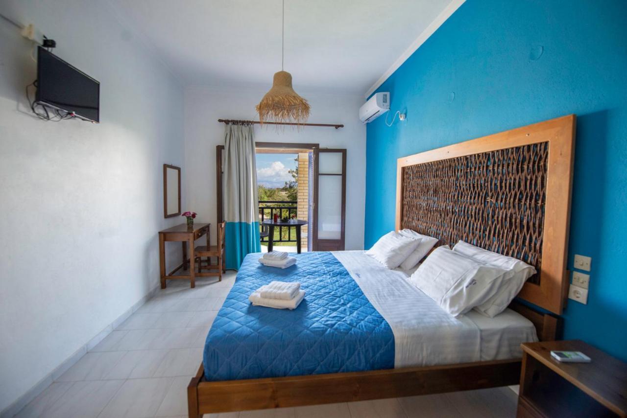 Villa Spyridoula Studios On The Beach Sidárion 외부 사진