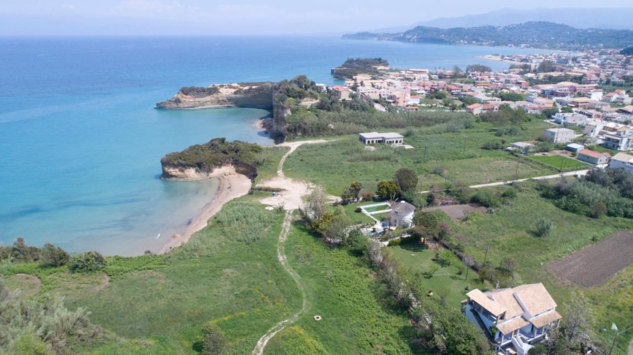 Villa Spyridoula Studios On The Beach Sidárion 외부 사진